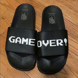 vans game over slides